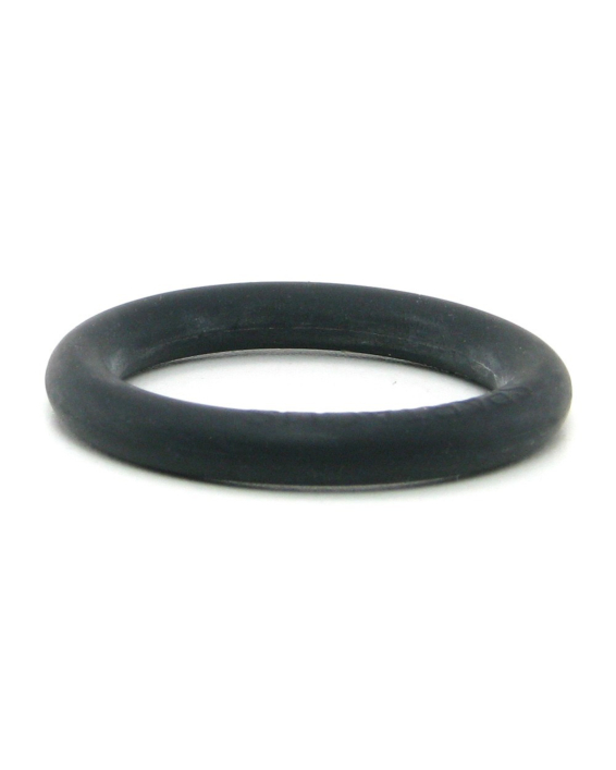 Spartacus Elastomer Cock Ring - Black Double-Wide Design 1.5 Inch Diameter