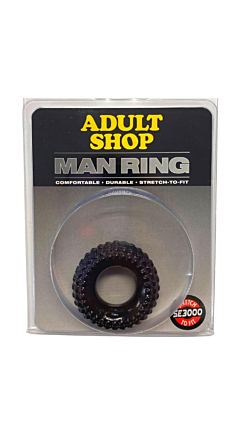 MAN RING THE RADICAL CLEAR COCK RING