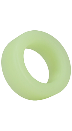 BIG O GLOWING COCK RING IN GREEN