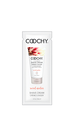 COOCHY SHAVE CREAM SWEET NECTAR .5 OZ