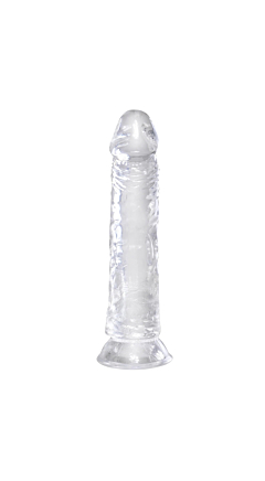 KING COCK 8" CLEAR COCK DILDO