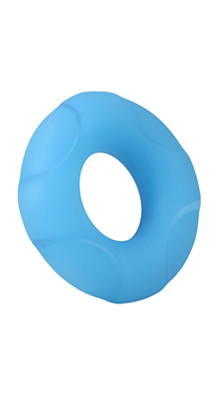 LIFESAVER GLOW COCK RING IN BLUE