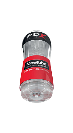 PDX ELITE VIEWTUBE SEE-THRU MALE MASTURBATOR