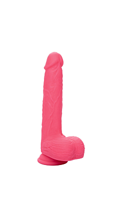 RECHARGEABLE PINK RUMBLING & THRUSTING SILICONE STUDS