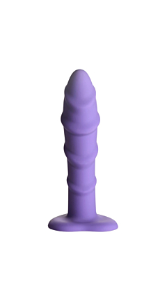 SIMPLY SWEET SWIRL SILICONE DILDO