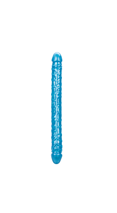 SIZE QUEEN 17" DOUBLE ENDED DONG