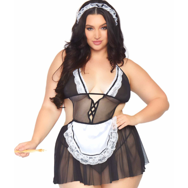 FRENCH MAID LINGERIE SET QUEEN