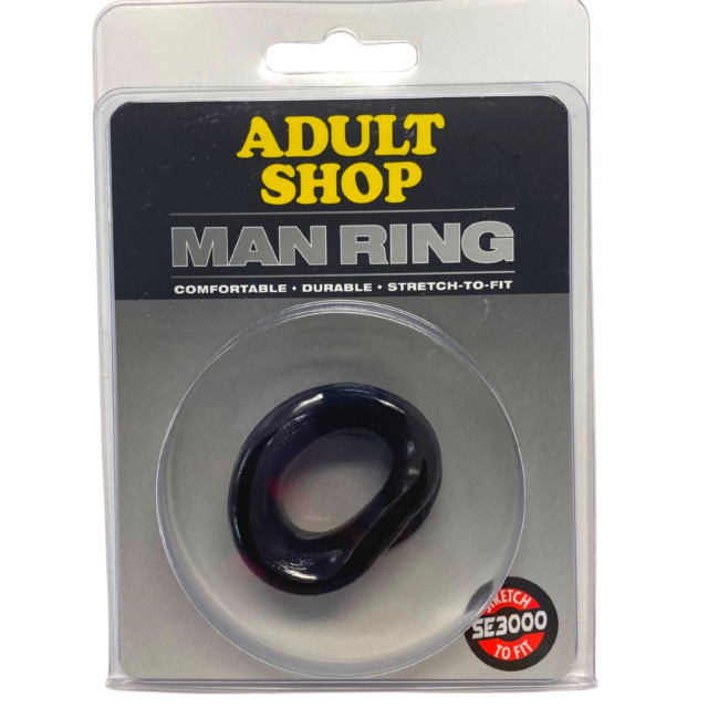 MAN RING THE CONVEX CLEAR COCK RING