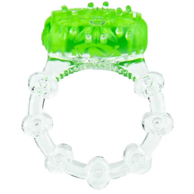 COLOR POP QUICKIE DISPOSABLE VIBRATING RING GREEN