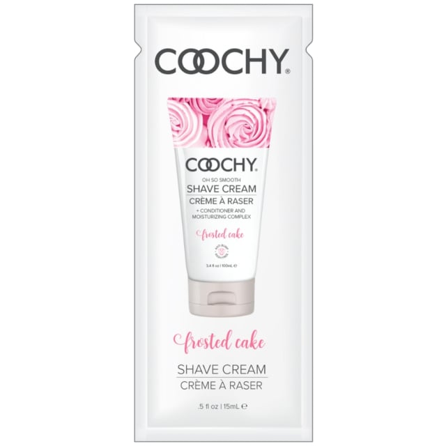 COOCHY SHAVE CREAM FROSTED CAKE .5 OZ