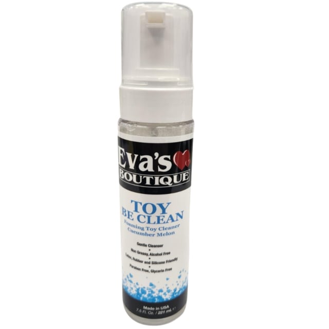 EVA'S BOUTIQUE TOY BE CLEAN FOAMING CLEANER 7.5 FL OZ