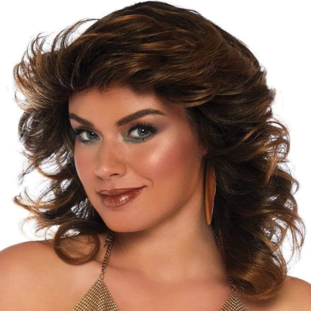 FARRAH FEATHERED 1970S WIG