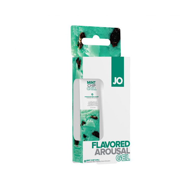 Flavored Arousal Gel-Mint Chip Chill-.34 OZ