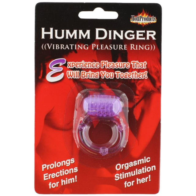 Humm Dinger Vibrating Pleasure Cock Ring