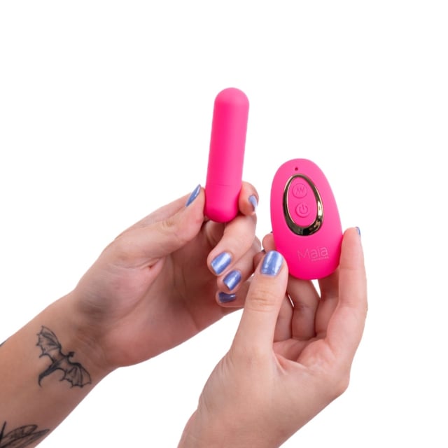 JESSI REMOTE OPERATED 25-FUNCTION MINI BULLET PINK