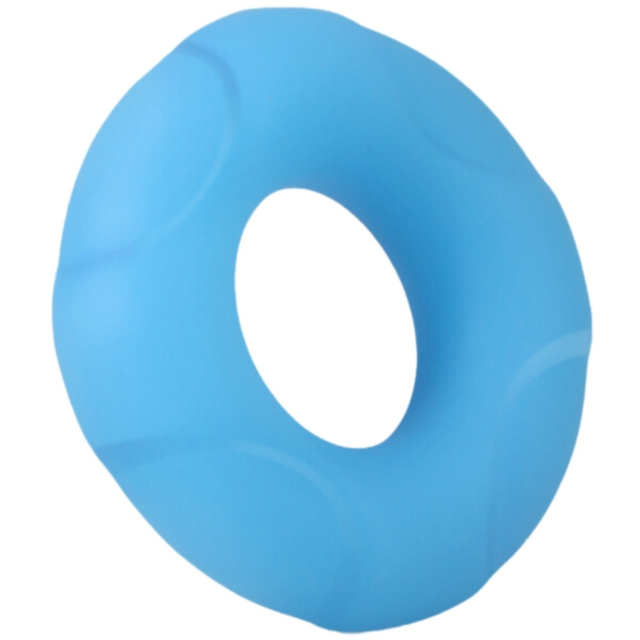 LIFESAVER GLOW COCK RING IN BLUE