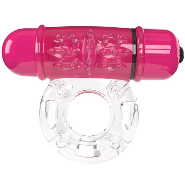SCREAMING O 4T O WOW VIBRATING RING RED