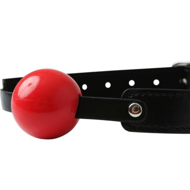 SOLID RED BALL GAG