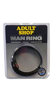 Adult Shop Man Ring Silicone 3-Snap