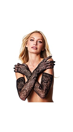ALL OVER LACE GLOVES