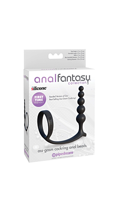 Anal Fantasy Ass-Gasm Cockring Anal Beads