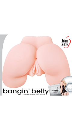BANGIN' BETTY PUSSY AND ASS STROKER