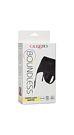 Boundless Thong W/ Garter-2X/3X