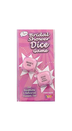 Bridal Shower Dice Game