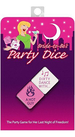 Bride to be Party Dice