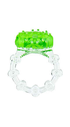 COLOR POP QUICKIE DISPOSABLE VIBRATING RING GREEN