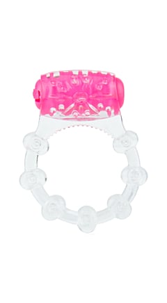COLOR POP QUICKIE DISPOSABLE VIBRATING RING PINK
