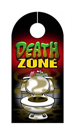 Death Zone Door Hanger