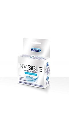 Durex Invisible Condom 3 CT