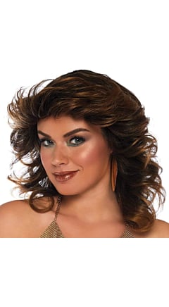 FARRAH FEATHERED 1970S WIG