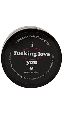 I FUCKING LOVE YOU NAUGHTY MINI MASSAGE CANDLE