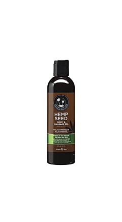 Hemp Seed Body & Massage Oil - Naked In The Woods - 8 oz