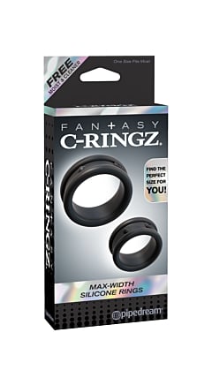 Max-Width Silicone Rings