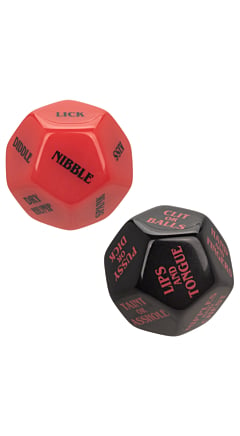 NAUGHTY BITS ROLL PLAY DICE SET COUPLES GAME