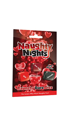 NAUGHTY NIGHTS RAUNCHY DARE DICE