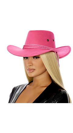 PINK OLD TOWN COWBOY COSTUME HAT