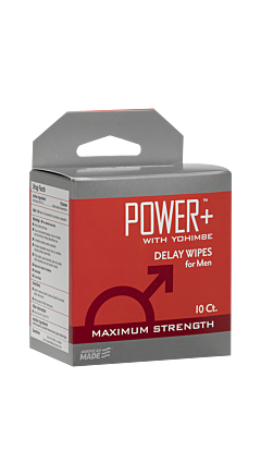 Power+ Delay Wipes for Men-10 CT.