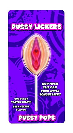 Pussy Licker Pussy Pops Strawberry