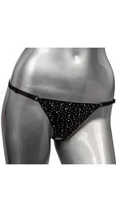 RADIANCE CROTCHLESS THONG PANTY