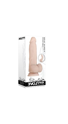 Real Supple Poseable Dildo 7"