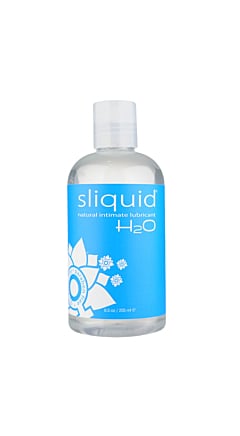 SLIQUID H20 NATURALS WATERBASED LUBRICANT 8.5 OZ