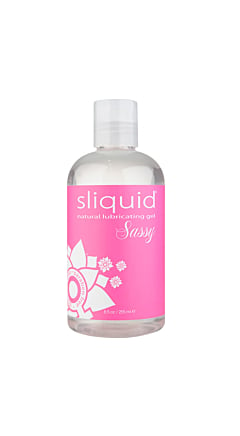 SLIQUID SASSY NATURALS ULTRA THICK WATERBASED LUBRICANT 8.5 OZ