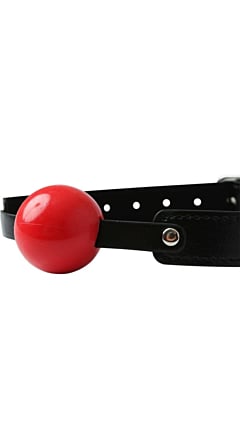 SOLID RED BALL GAG