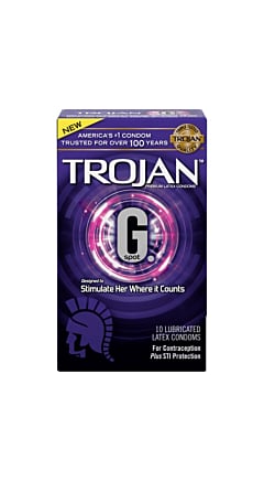 Trojan G-Spot Condom-12 CT