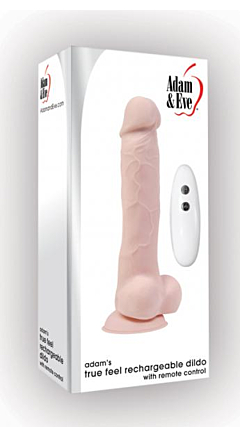 True Feel Rechargeable Dildo w/ Remote Control