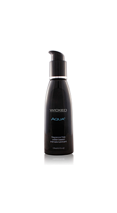 Wicked Aqua Waterbased Unscented Lube 4oz